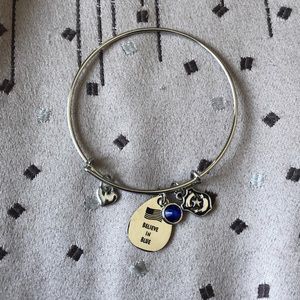Believe in blue bangle